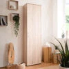 Armoire 1 Porte 6 Niveaux Naturel -Havre de Paix armoire 1 porte 6 niveaux andy naturel