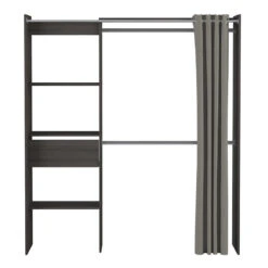 Demeyere Armoire/Placard Extensible SEATTLE Avec Rideau Chêne Vulcano 15 Demeyere Armoire/Placard Extensible SEATTLE Avec Rideau Chêne Vulcano -Havre de Paix armoire placard extensible seattle avec rideau chene vulcano 6