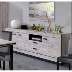 Bahut 3 Portes 2 Tiroirs Marseille -Havre de Paix bahut 3 portes 2 tiroirs marseille 2