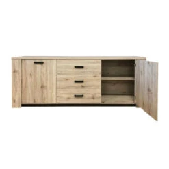 Bahut 3 Tiroirs 2 Portes Olivier -Havre de Paix bahut 3 tiroirs 2 portes olivier 2