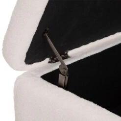 Banc Coffre Bouclette Blanc Aurora Atmosphera -Havre de Paix banc coffre bouclette blanc aurora atmosphera 1 4