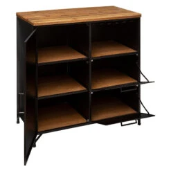 Buffet 1 Porte 3 Niches Cierna Atmosphera -Havre de Paix buffet 1 porte 3 niches cierna atmosphera 2