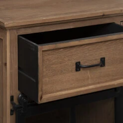 Buffet 2 Portes Coulissantes 4 Tiroirs Danik Atmosphera -Havre de Paix buffet 2 portes coulissantes 4 tiroirs danik atmosphera 6