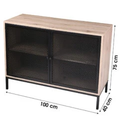 Buffet 2 Portes Grillage Soho -Havre de Paix buffet 2 portes grillage soho 2