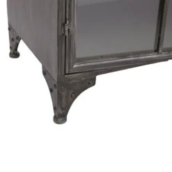Buffet Broc 2 Portes Métal Noir Atmosphera -Havre de Paix buffet broc 2 portes metal noir atmosphera 4