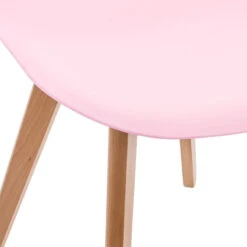 Chaise Enfant Pieds Bois Atmosphera Rose -Havre de Paix chaise enfant pieds bois atmosphera rose 1