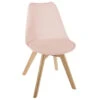 Chaise Salle Manger Baya Rose Poudré Atmosphera -Havre de Paix chaise salle manger baya rose poudre atmosphera
