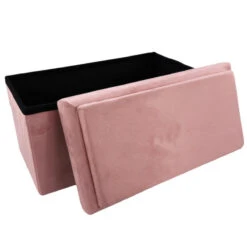 Coffre Banc Pliable Rose Compatible Briques 13 Coffre Banc Pliable Rose Compatible Briques -Havre de Paix coffre banc pliable rose compatible briques 4
