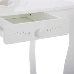 Coiffeuse Avec Tabouret Enfant Blanc Atmosphera -Havre de Paix coiffeuse avec tabouret pour enfant blanche 6