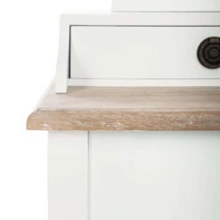 Coiffeuse Blanche 3 Tiroirs Chrysa Atmosphera -Havre de Paix coiffeuse blanche 3 tiroirs chrysa atmosphera 2