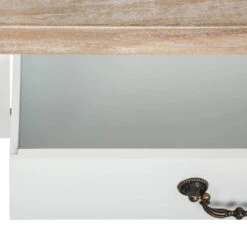 Coiffeuse Blanche 3 Tiroirs Chrysa Atmosphera -Havre de Paix coiffeuse blanche 3 tiroirs chrysa atmosphera 4