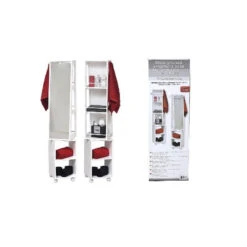 Colonne Miroir Pivotant Sur Roulettes -Havre de Paix colonne miroir pivotant sur roulettes 2