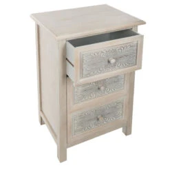 Commode Bois 3 Tiroirs Hina Atmosphera -Havre de Paix commode bois 3 tiroirs hina atmosphera 4