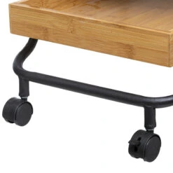 Desserte 3 Niveaux Bambou Et Métal 5Five -Havre de Paix desserte 3 niveaux bambou et metal 5five 2