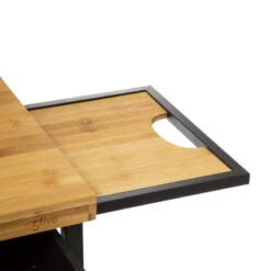 Desserte En Bambou Et Métal Nera 5five -Havre de Paix desserte en bambou et metal nera 5five 3