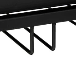 Desserte En Métal Et Verre Noir Noam 5Five -Havre de Paix desserte en metal et verre noir noam 5five 2