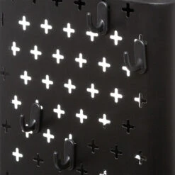 Desserte Métal Noir Roulettes 52 Cm 5five -Havre de Paix desserte metal noir roulettes 52 cm 5five 3