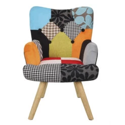 Fauteuil Enfant H67 Cm Patchwork Helsinki -Havre de Paix fauteuil enfant h67 cm patchwork helsinki 5