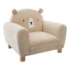 Fauteuil Enfant Oreilles Ours Brun Atmosphera -Havre de Paix fauteuil enfant oreilles ours brun atmosphera