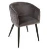 Fauteuil Séjour Marlo Gris Atmosphera -Havre de Paix fauteuil sejour marlo gris atmosphera