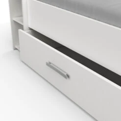 Demeyere Lit 140x190 Cm Pocket Blanc -Havre de Paix lit 2 places polly blanc 4