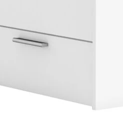 Demeyere Lit 1 Place 90x200 2 Tiroirs Blanc Michigan -Havre de Paix lit 90x200cm ohio blanc 2