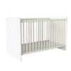 Demeyere Lit à Barreaux 60x120 Avec Sommier Reverso Blanc -Havre de Paix lit a barreaux 60x120 avec sommier reverso blanc