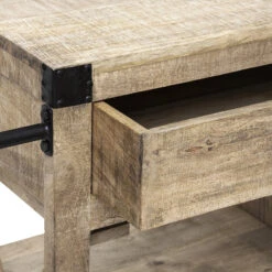 Meuble Bar 2 Tiroirs Sur Roues Silas Atmosphera -Havre de Paix meuble bar 2 tiroirs sur roues silas atmosphera 5