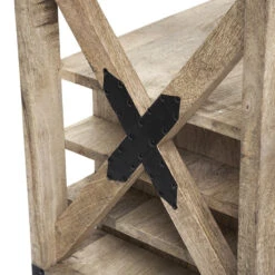 Meuble Bar 2 Tiroirs Sur Roues Silas Atmosphera -Havre de Paix meuble bar 2 tiroirs sur roues silas atmosphera 7