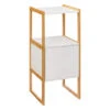 Meuble Bas 1 Porte Blanc Natureo 5Five -Havre de Paix meuble bas 1 porte blanc natureo 5five