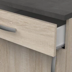 Demeyere Meuble De Cuisine Bas 1 Porte 1 Tiroir 60 Cm Paprika -Havre de Paix meuble de cuisine bas 1 porte 1 tiroir 60 cm paprika 2