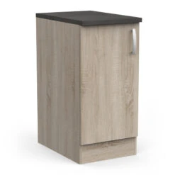 Demeyere Meuble De Cuisine Bas 1 Porte 40 Cm Paprika -Havre de Paix meuble de cuisine bas 1 porte 40 cm paprika 1 5