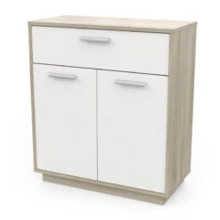 Demeyere Meuble De Rangement 2 Portes 1 Tiroir Léo -Havre de Paix meuble de rangement 2 portes 1 tiroir leo 4