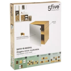 Meuble De Salle De Bain Miroir Bath'n Modul 5Five -Havre de Paix meuble de salle de bain miroir bath n modul 5five 2