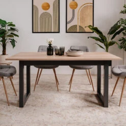 Table à Manger Extensible 160/200 Cm -Havre de Paix table a manger extensible 160200 cm 7