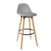 Tabouret Bar Maxon Simili Gris Atmosphera -Havre de Paix tabouret bar maxon simili gris atmosphera