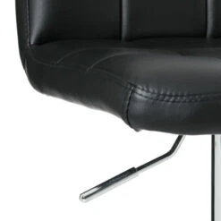 Tabouret De Bar Avec Dossier Noir Delek Atmosphera -Havre de Paix tabouret de bar avec dossier noir delek lot de 2 1