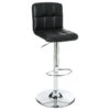 Tabouret De Bar Avec Dossier Noir Delek Atmosphera -Havre de Paix tabouret de bar avec dossier noir delek lot de 2
