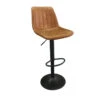 Tabouret De Bar Barcelona PU Cognac -Havre de Paix tabouret de bar barcelona pu cognac