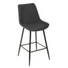 Tabouret De Bar Gris Ardoise Olwen Atmosphera -Havre de Paix tabouret de bar gris ardoise olwen atmosphera