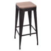 Tabouret De Bar Noir Joris GM Atmosphera -Havre de Paix tabouret de bar joris gm atmosphera