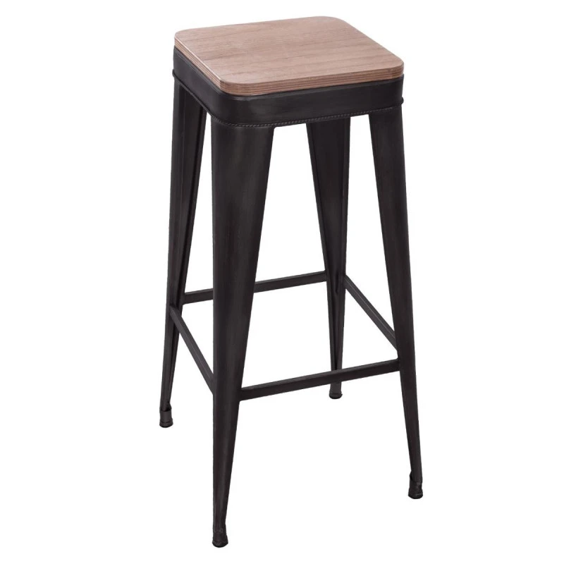 Tabouret De Bar Noir Joris GM Atmosphera 3 Tabouret De Bar Noir Joris GM Atmosphera