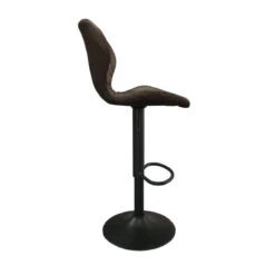 Tabouret De Bar Malaga PU Brun Foncé -Havre de Paix tabouret de bar malaga pu brun fonce 4