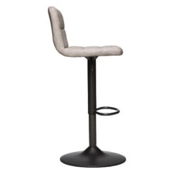 Tabouret De Bar Vintage Delek Ajustable Beige Atmosphera 9 Tabouret De Bar Vintage Delek Ajustable Beige Atmosphera -Havre de Paix tabouret de bar vintage delek ajustable beige lin atmosphera 3