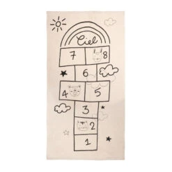 Tapis Marelle Beige 80x150 Cm Atmosphera