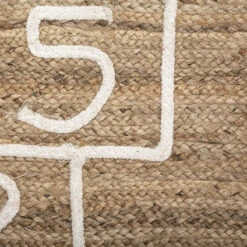 Tapis Marelle Jute 80x150 Cm Atmosphera -Havre de Paix tapis marelle jute 80x150 cm atmosphera 1 3