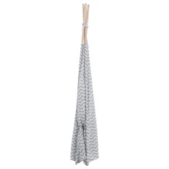Tipi Pour Enfant Coloris Gris Atmosphera -Havre de Paix tipi pour enfant coloris gris 3