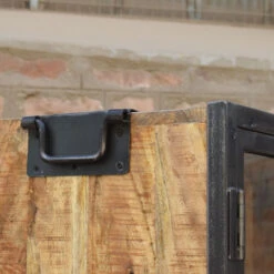 Vitrine 2 Portes 4 Niveaux Manguier -Havre de Paix vitrine 2 portes 4 niveaux manguier 3