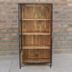 Vitrine 2 Portes 4 Niveaux Manguier -Havre de Paix vitrine 2 portes 4 niveaux manguier 4