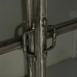 Vitrine Bibliothèque Broc Métal Noir Atmosphera -Havre de Paix vitrine bibliotheque broc metal noir atmosphera 4